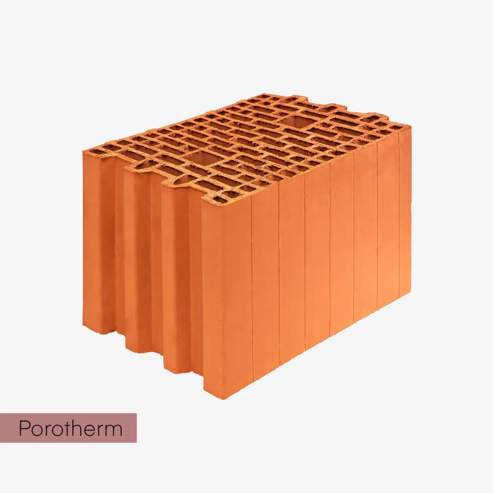 Pustak ceramiczny Porotherm 25 E3 rewelacyjny, tani i ciepły materiał!