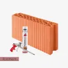 Materiał murowy na ścianę ceramiczną 11,5 cm Porotherm 11,5 Dryfix