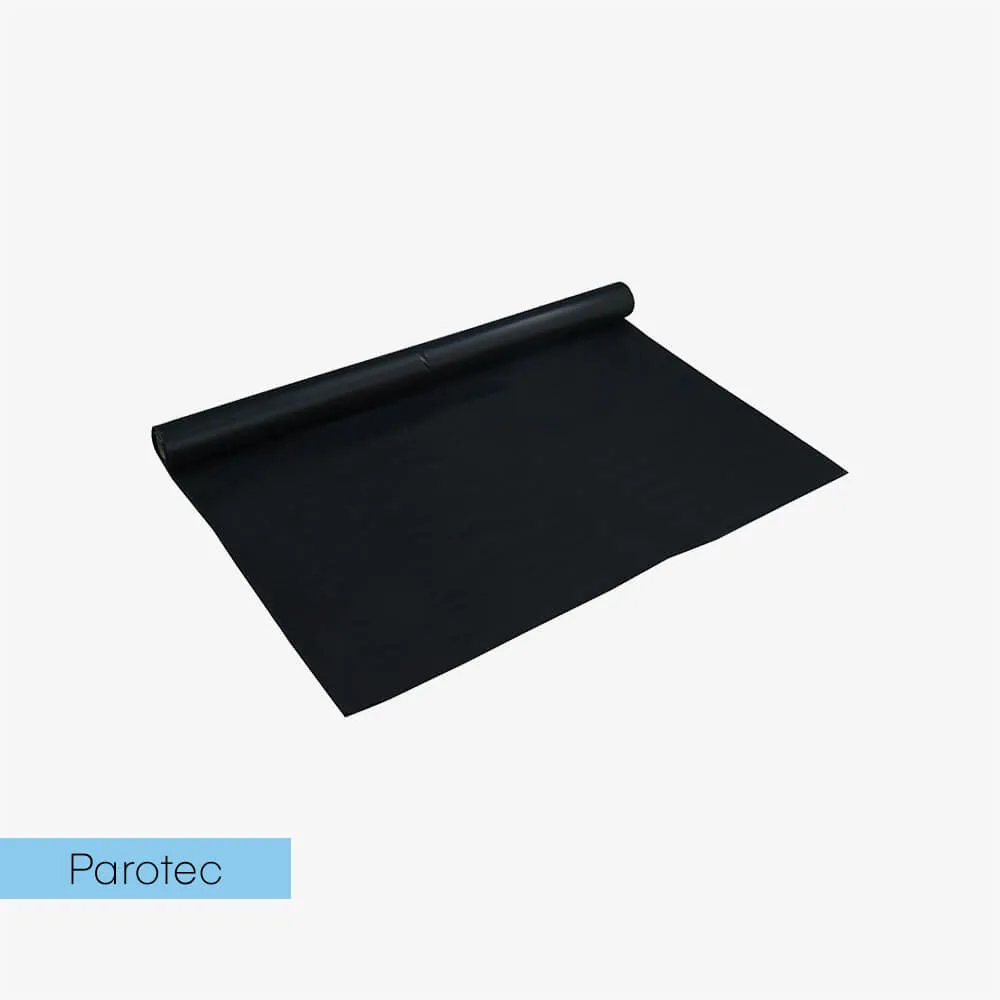 Czarna foli budowlana. Mocna i trwała, Szerokość 2-6 m. Materiał PE!