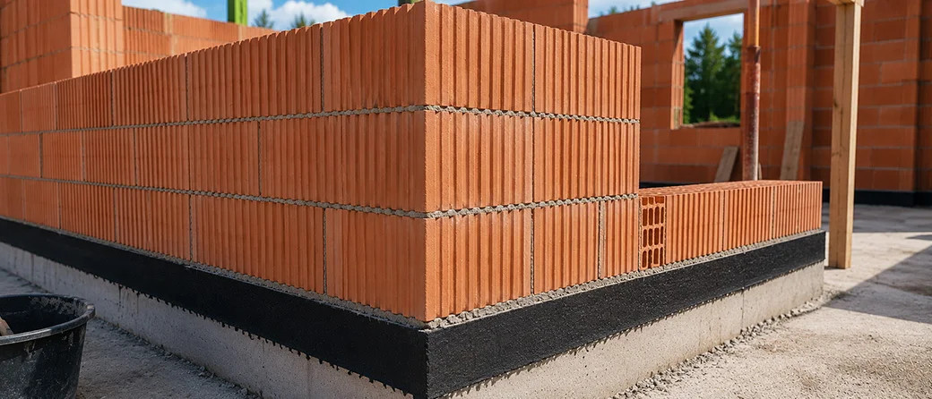 5 błędów popełnianych podczas budowania ścian z pustaków ceramicznych